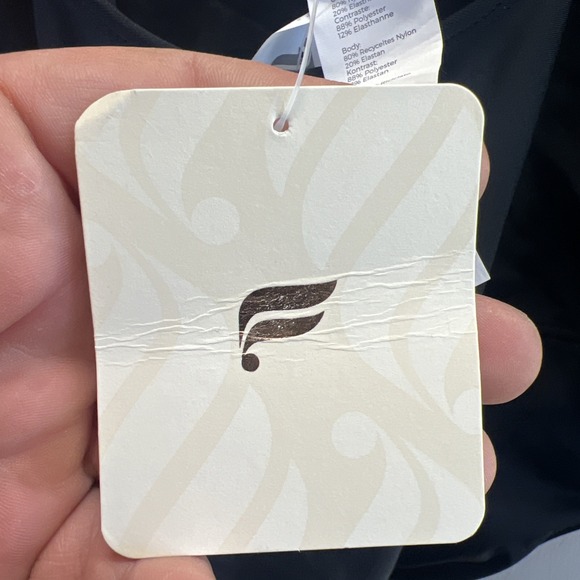 NWT Fabletics Low‎ Back One Piece Black Swimsuit 4X (22-24) - Picture 6 of 11